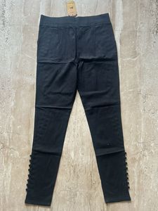 Stylish Black Ankle Pants leggings 3xl
