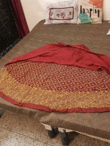 Exquisite Maroon Wedding Lehenga 3pc Set