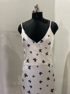 Butterfly Print Bodycon Dress