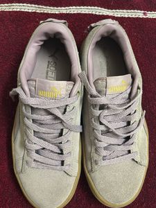 Puma Women's Pink/Lilac Frill Sneakers
