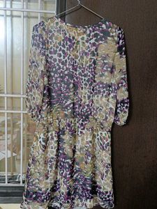 Bohemian Print Short Dress