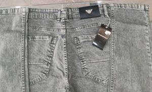 Gray Denim Jeans