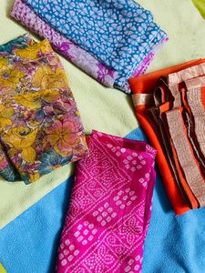 Set Of 4 Beautiful New Design Dupattas