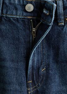 Wide Leg Dark Wash Denim Jeans