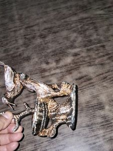 Vintage Silver Bird Figurine