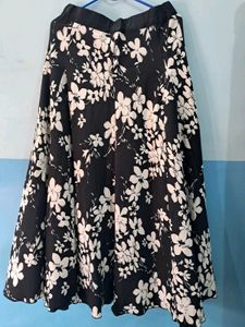 Floral Midi Skirt