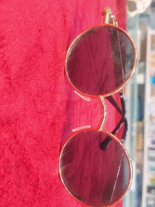 Round Gold Frame Sunglasses