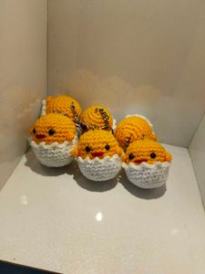 1 Crochet Chick Keychain for 99 only🐣