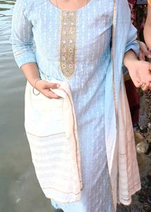 partywear kurti set for women