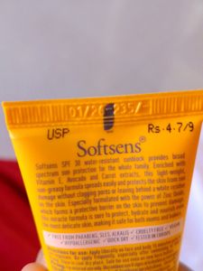 Softsens Spf 30 Sunscreen