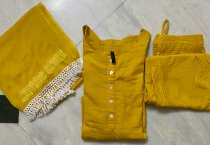Beautiful Janasya Cotton Kurta Set