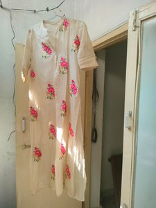 Long Kurti With Over Coat