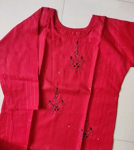 🆕Red Colour Kurti..❤️