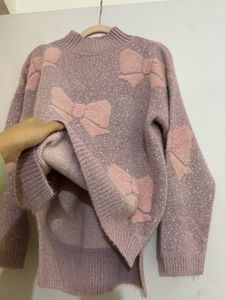 Imported Quality Bow Accent Sweater/Pullover