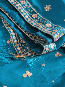 Beautiful embroidery kurta and garara