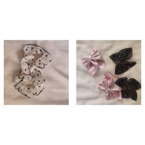 Hair Bow N Scrunchies Cmbo