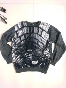 Grunge Abstract Sweatshirt