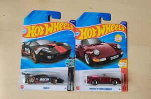 Hot Wheels Ford GT & Porsche