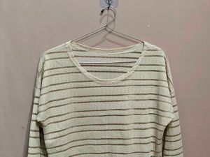 Striped Long-Sleeve Top