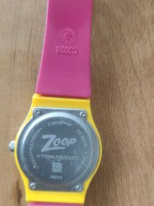 Zoop Analog Pink Dial Children's Watch NLC3028