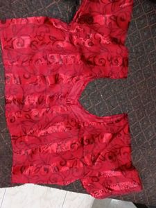 Elegant Satin Patterned Georgette Saree