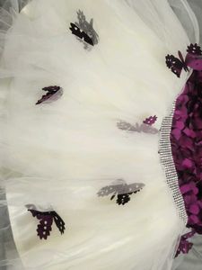 Cute Purple Butterfly Dress