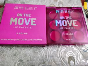 Swiss Beauty 9 Colour Lip Palette
