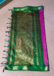 4combo  Banarasi Silk Saree