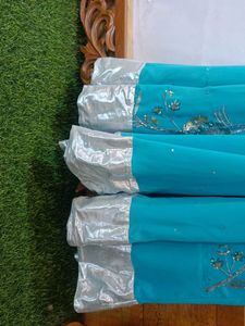 Beautiful Blue Embellished Lehenga Choli
