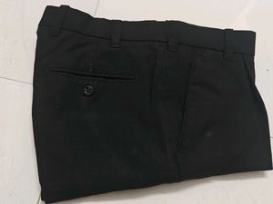Men's Black Formal Trousers