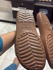 Crocs Embellished Slides
