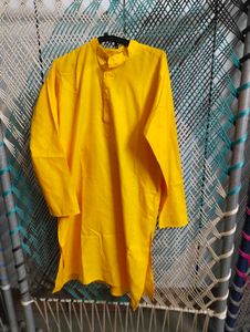 Men's Yellow Kurta