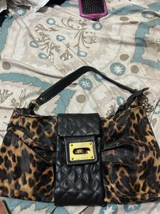 Chic Y2k Leopard Print Shoulder Bag