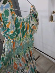 Zudio Colorful Print Maxi Dress