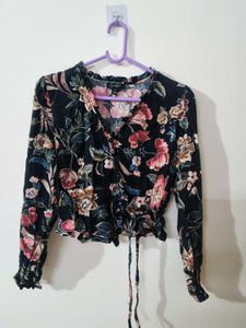 Jessica Simpson Floral Print Top