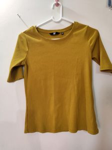 Mustard Color Top