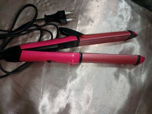 NOVA 2-in-1 Hair Straightener &amp; Curler