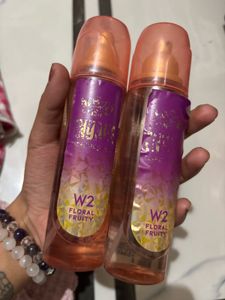 W2 Floral Fruity Perfume Mist - Set of 2