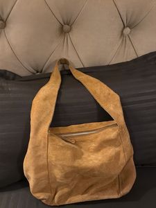 mango swede leather bag