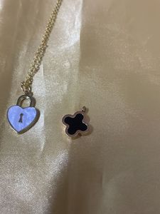 Heart Lock Pendant Necklace