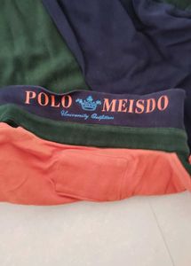 Vintage 90% Off Sale Polo Meisdo University Outfit