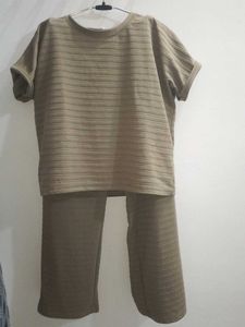 Comfortable Striped Palazzo Pants