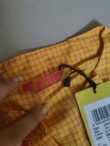 Vishudh V neck short kurti new with tag