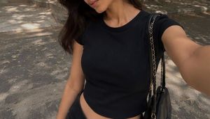 Shein Tie Back Top