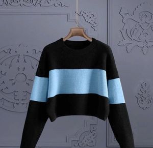 Striped Cropped top