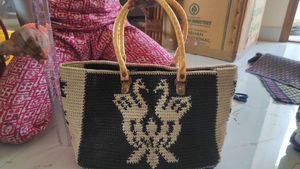 Stylish Woven Tote Bag
