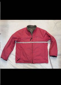 Nike pink and grey both sides Zip-Up Jacket