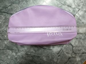 Lotus Professional Makeup Pouch. Big Size. Lavender Colour