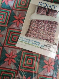 Glace Cotton Double Bedsheets