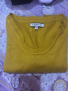 Olive &amp; Oak Mustard Yellow Sweater